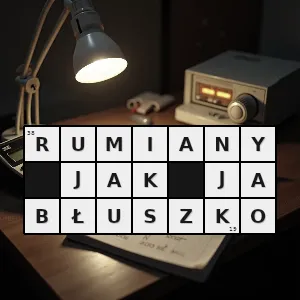 Hasło krzyżówkowe o częściach ciała taki który jest mocno rumiany - rumiany jak jabłuszko – rozwiązanie, synonimy, podpowiedzi i definicje krzyżówkowe